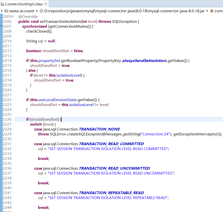 MySQL事務(wù)及Spring隔離級別實現(xiàn)原理詳解