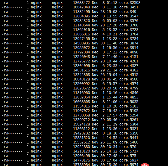 nginx - web服務(wù)器根目錄生成了很多這種文件？