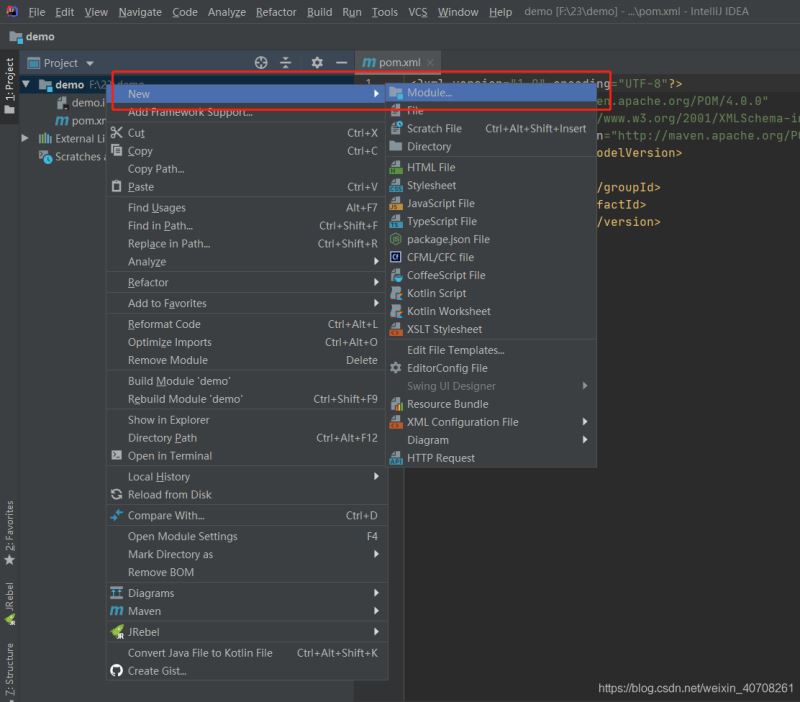 springboot+idea+maven 多模塊項目搭建的詳細過程（連接數(shù)據(jù)庫進行測試）