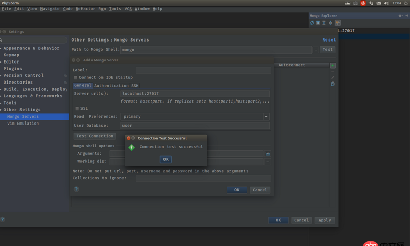 node.js - 如何在webstorm中啟動并連接mongodb數(shù)據(jù)庫呢？