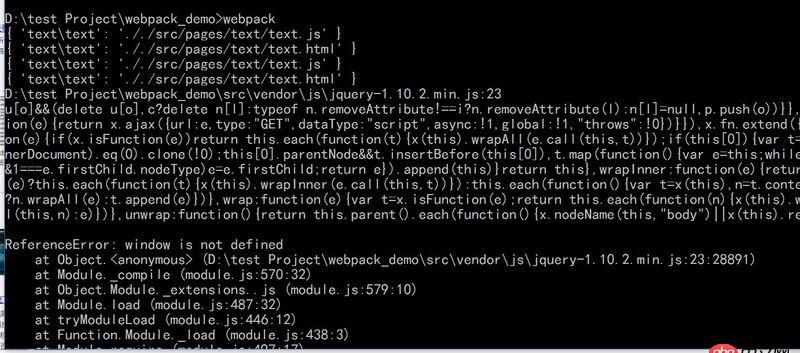 javascript - webpack 加載靜態(tài)jquery文件可以實(shí)現(xiàn)全局變量嗎？