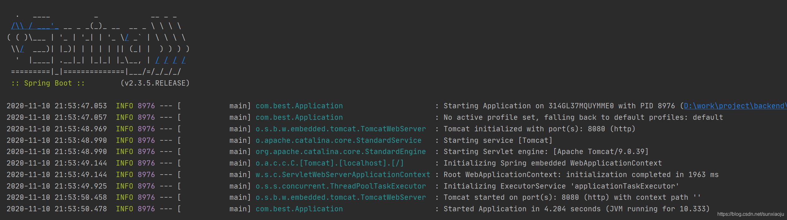 spring boot+mybatis搭建一個后端restfull服務(wù)的實例詳解