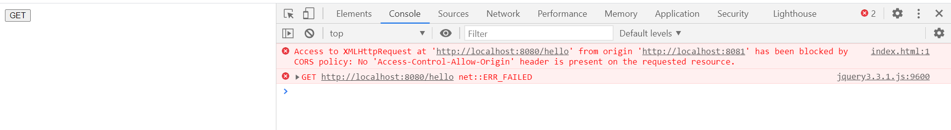 Spring Boot 通過CORS實現(xiàn)跨域問題