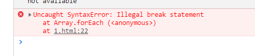 JavaScript中break、continue和return的用法區別實例分析