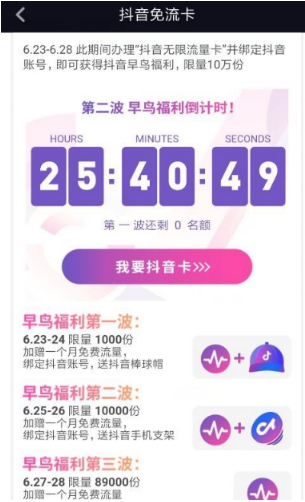 抖音無限流量卡好用嗎？資費特權介紹