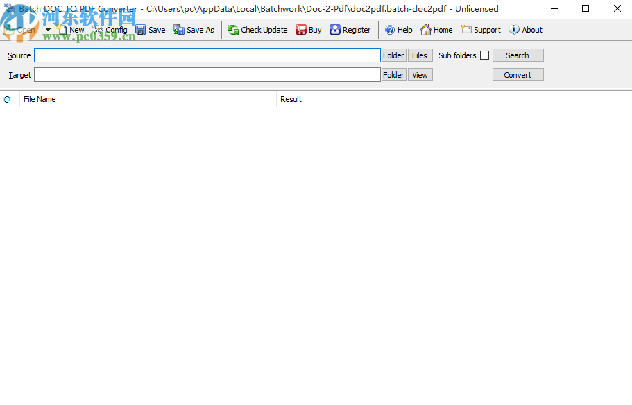 Batch DOC to PDF Converter把Word轉(zhuǎn)換成PDF文件的方法