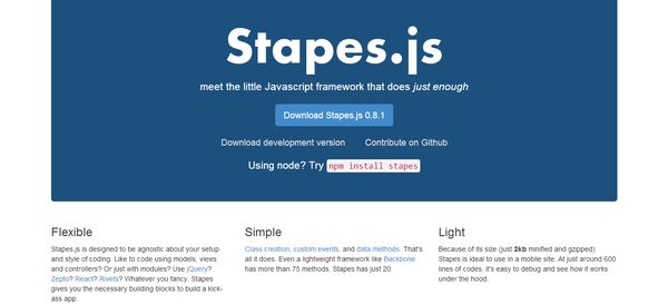 2014年最火的 21個(gè)JavaScript 框架