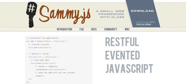 2014年最火的 21個(gè)JavaScript 框架