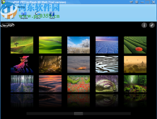 VeryPDF PPT to Flash 3D Wall將PPT轉(zhuǎn)換成flash動(dòng)畫的方法