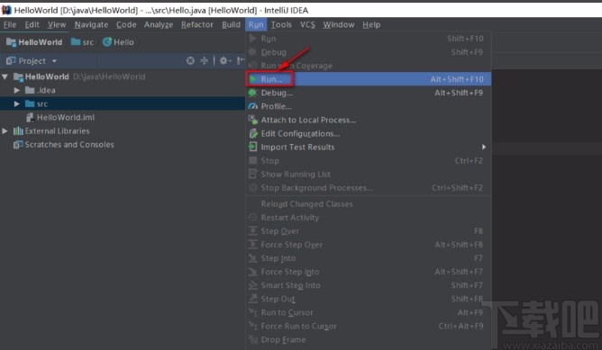 IntelliJ IDEA運(yùn)行java程序的方法