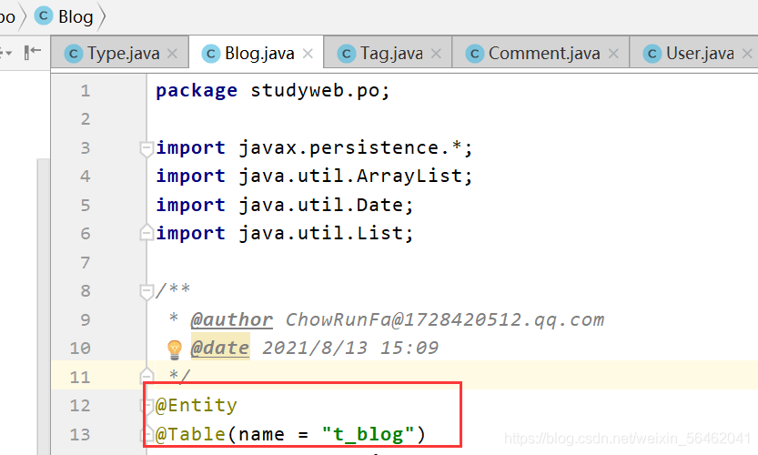 spring boot 日志/頁(yè)面處理、實(shí)體類構(gòu)建、后臺(tái)管理功能的實(shí)現(xiàn)