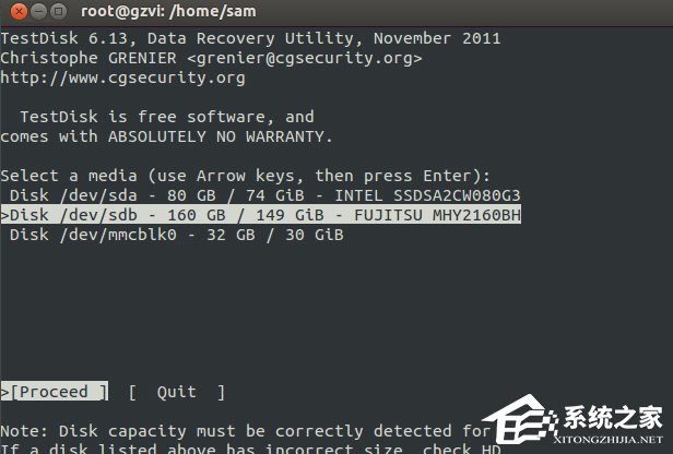 Linux系統(tǒng)分區(qū)表恢復的教程