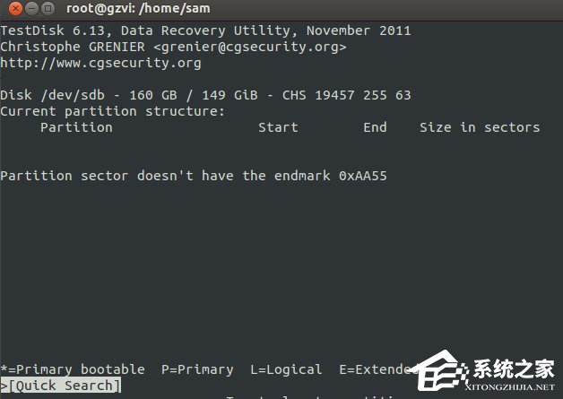 Linux系統(tǒng)分區(qū)表恢復的教程