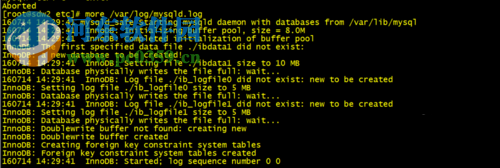 linux下啟動(dòng)mysql服務(wù)的方法