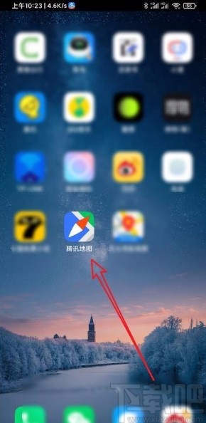 騰訊地圖app導(dǎo)航時(shí)顯示附近優(yōu)惠信息的方法
