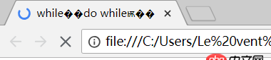 title中的中文無(wú)法顯示