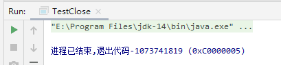 IDEA進程已結(jié)束,退出代碼-1073741819 (0xC0000005)的bug