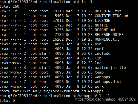Docker方式啟動tomcat訪問首頁出現(xiàn)404錯誤