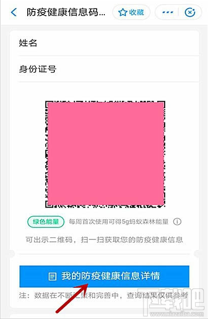 支付寶全國健康碼如何查看個(gè)人健康信息詳情？