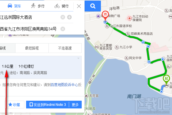 百度手機地圖路線手動設(shè)置地圖路線方法