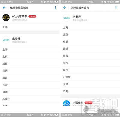 支付寶怎么用信用騎行？