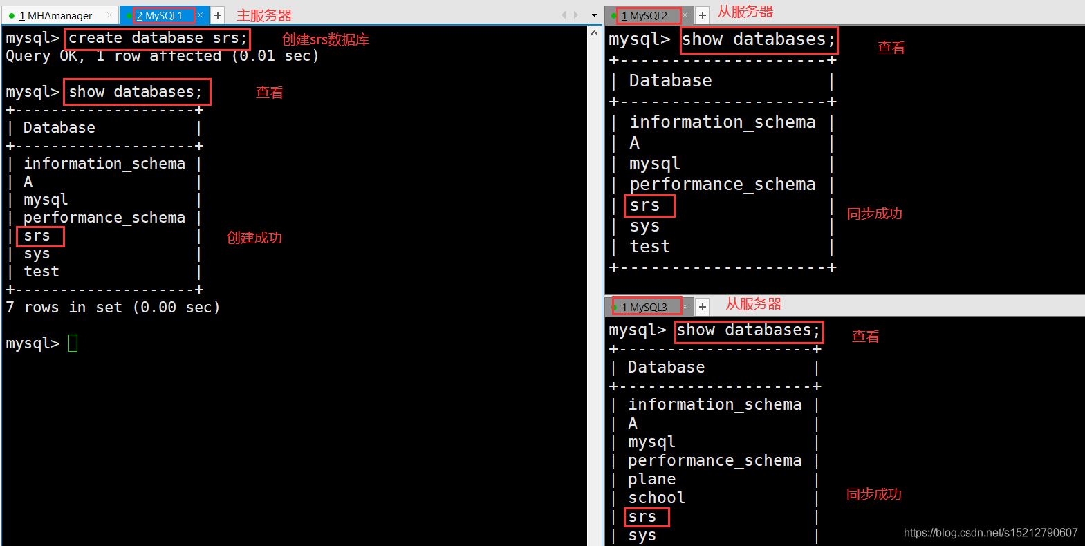 MySQL之高可用集群部署及故障切換實現