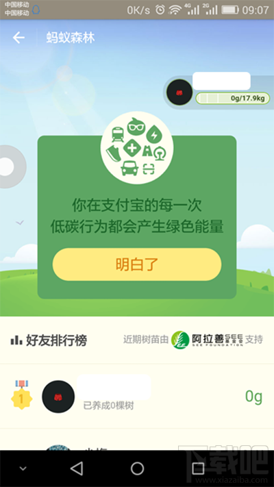 支付寶螞蟻森林有什么用？