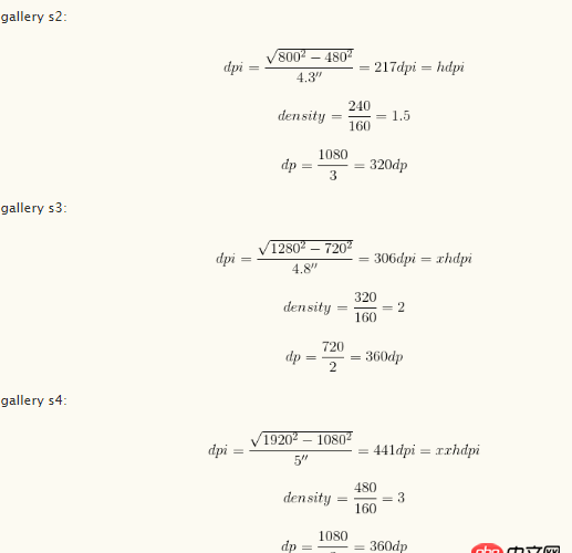 android有l(wèi)dpi, mdpi, hdpi, xhdpi這些drawable文件夾，系統(tǒng)是依據什么去選擇的？