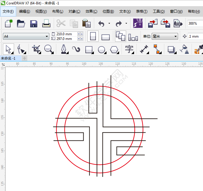 用CDR設(shè)計(jì)一個(gè)SDG英文的LOGO
