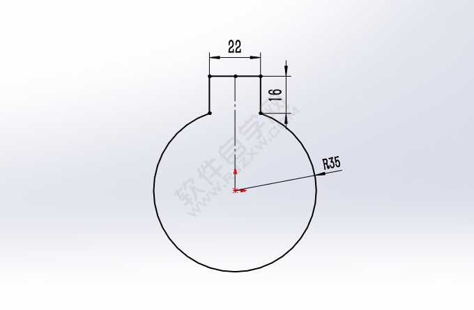 怎么利用solidworks鏡向?qū)嶓w畫草圖平面圖