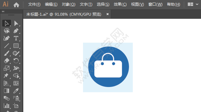 ai繪制商場標(biāo)識(shí)的方法