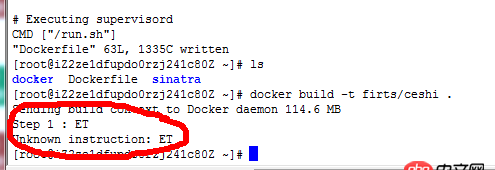 dockerfile - 我用docker build的時(shí)候出現(xiàn)下邊問題  麻煩幫我看一下