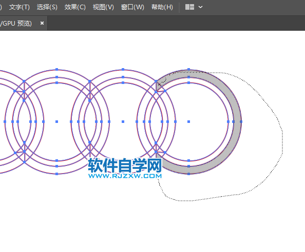 用ai軟件設(shè)計超質(zhì)感的奧迪標(biāo)志