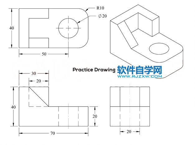 solidworks使用倒角完成斜面實(shí)體