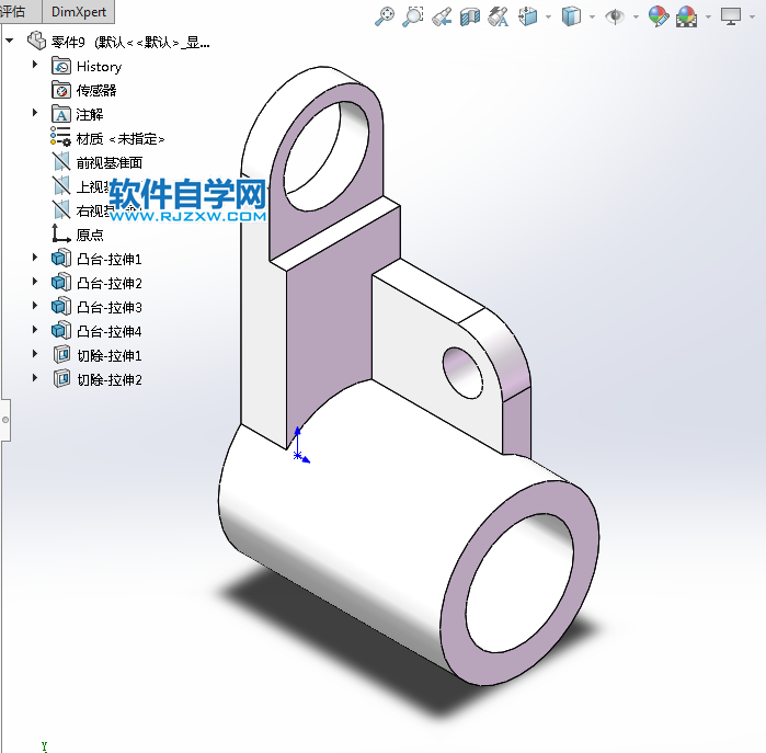 solidworks新手零件練習(xí)