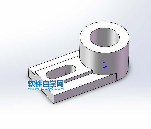 solidworks凸臺拉伸實(shí)體制作