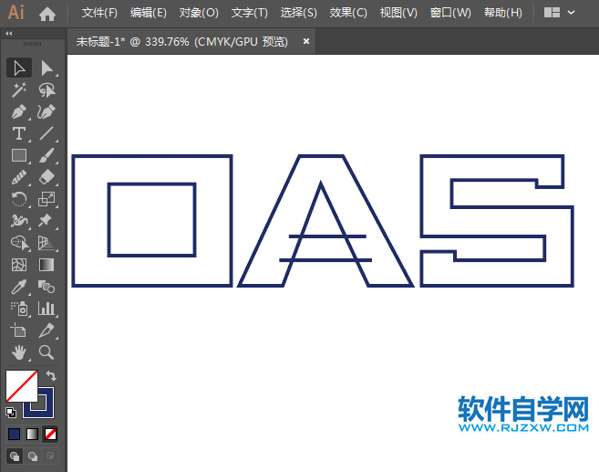 ai怎么設(shè)計CASIO標志矢量圖