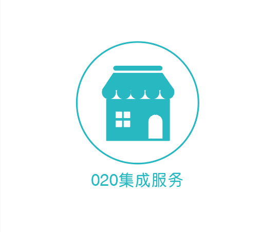 ai怎么畫o2o集成服務(wù)應(yīng)用圖標(biāo)