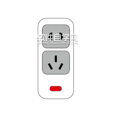 ai怎么畫(huà)插座