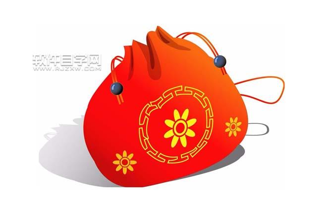 古代錢(qián)袋怎么畫(huà)