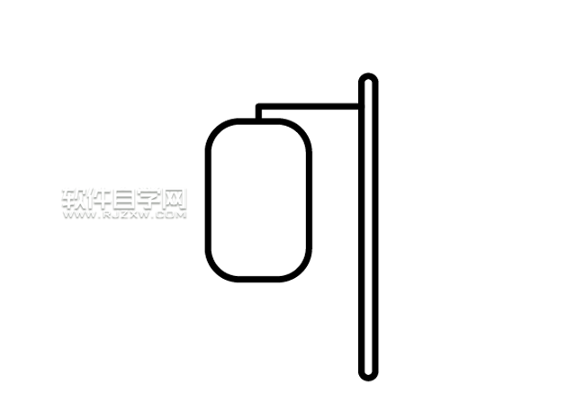 ai怎么繪制吊瓶標(biāo)志