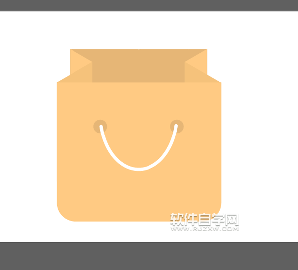 AI怎么畫(huà)紙質(zhì)購(gòu)物袋
