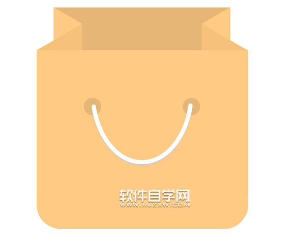 AI怎么畫(huà)紙質(zhì)購(gòu)物袋
