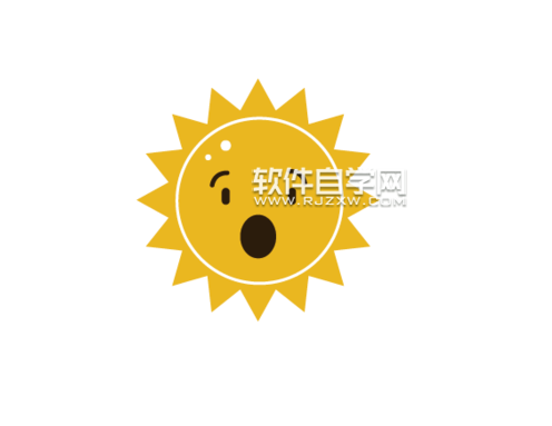 ai怎么繪制卡通太陽(yáng)效果