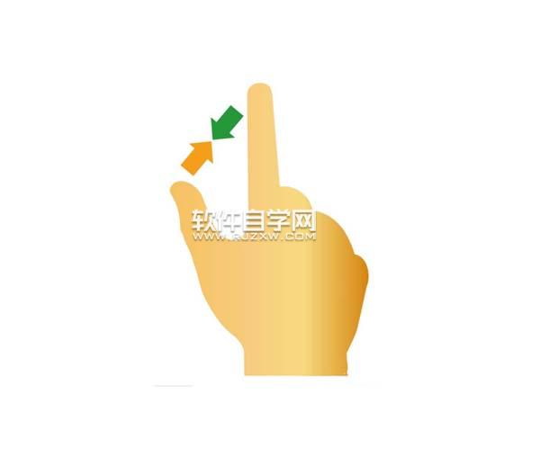 ai怎么繪制手勢圖標(biāo)