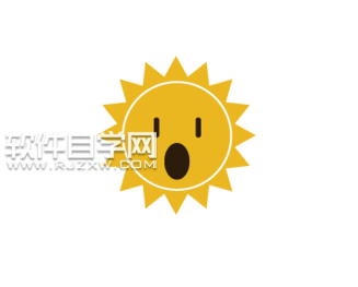 ai怎么繪制卡通太陽(yáng)效果
