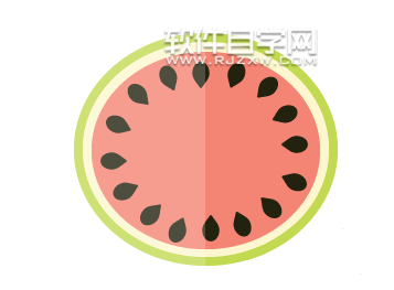 AI怎么繪制西瓜圖標(biāo)？