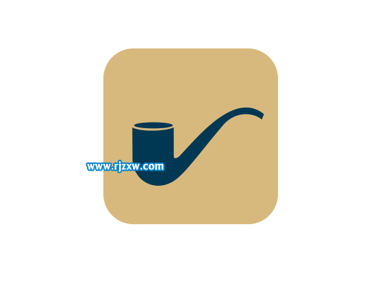 CorelDRAW X8怎么設計煙斗圖案？