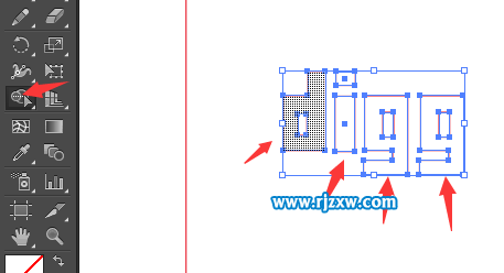 AI矩形工具設(shè)計DIGG圖標