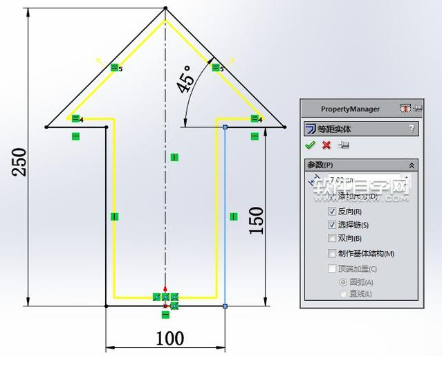 solidworks箭頭書(shū)架怎么制作